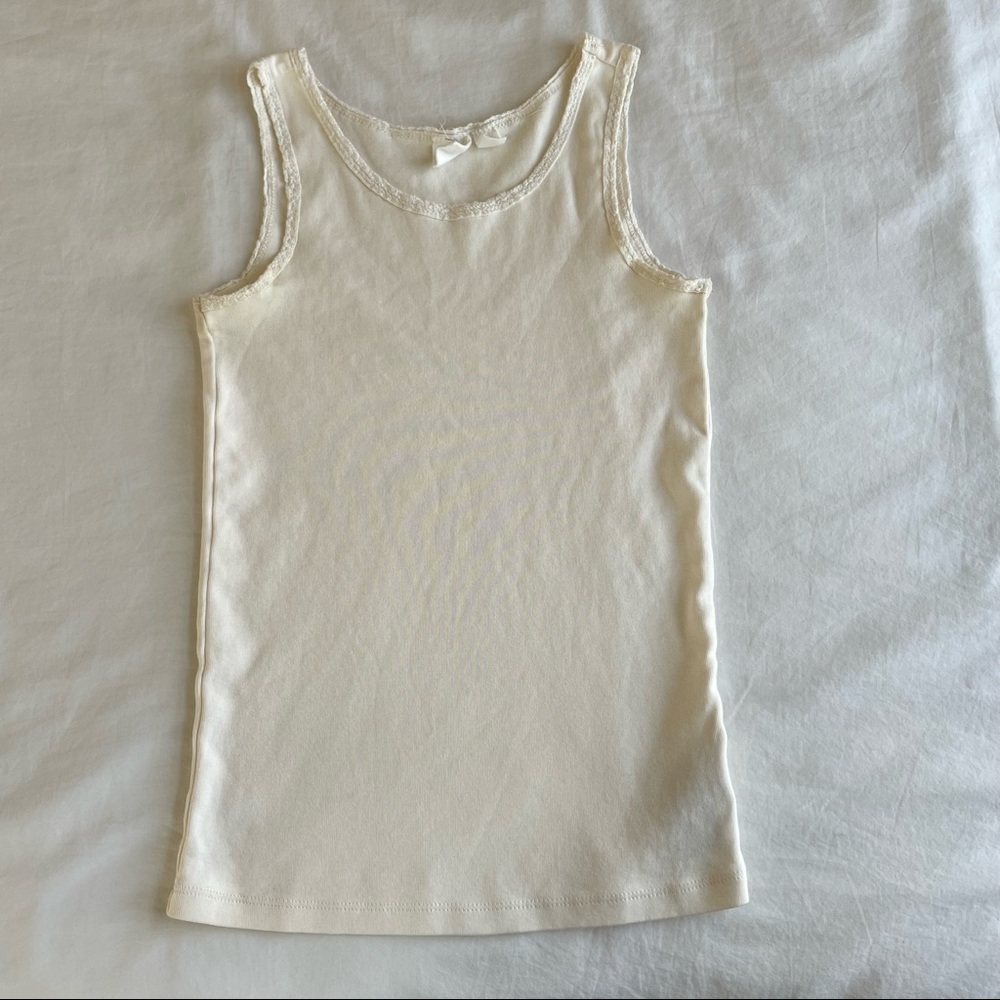 GAP Cream Tank Top